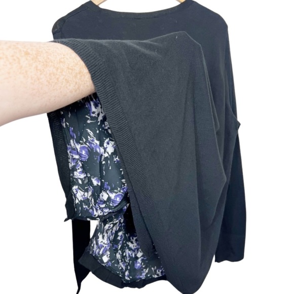 New with Tag Womens Simply Vera Vera Wang Mystical Amethyst Layered Sweater Plus - Picture 8 of 16